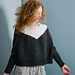 Long sleeves & tight cuffs, worsted weight merino yarn