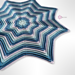 Radiant Star blanket pattern 