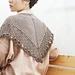 Marbling shawl(triangle)/마블링 삼각숄 pattern 