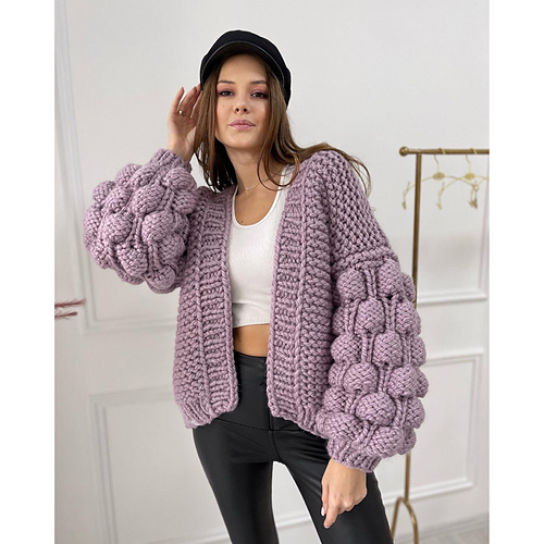 The Social Bubble Cardigan x Beatific Brenda Kit