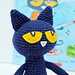 Pete the Cat pattern 