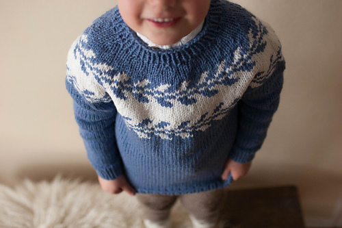 Snøløv på tykke pinner - Marianne J. Bjerkman