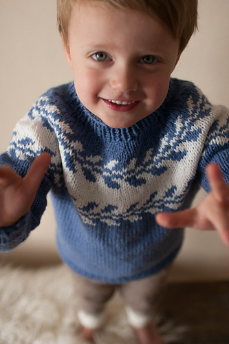 Snøløv på tykke pinner - Marianne J. Bjerkman