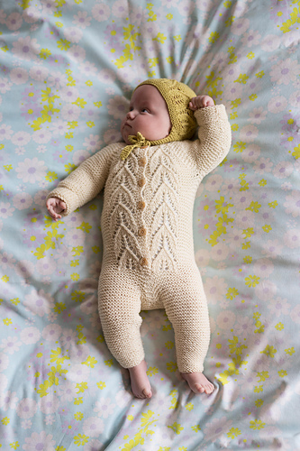 Bladrilledress / Garter leaves suit - Marianne J. Bjerkman