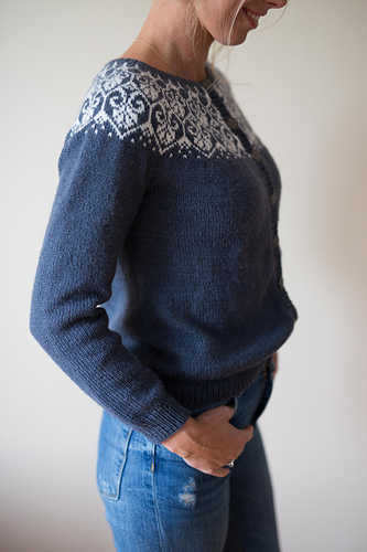 Lotusblomstjakke - Marianne J. Bjerkman