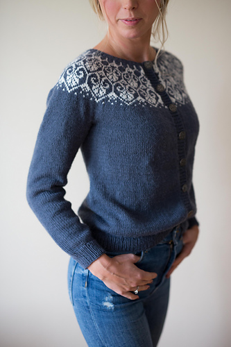 Lotusblomstjakke - Marianne J. Bjerkman