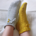 So Romantic Socks pattern 