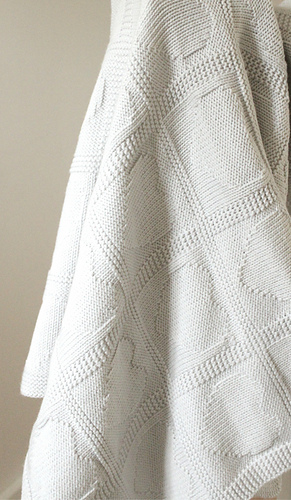 Jude Reversible Heart Baby Blanket