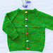 MK#78 Baby Cardigan pattern 