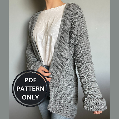 Ravelry: Ultra Rib Cardigan pattern by Miraeculous.Crochet