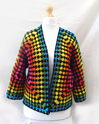 60’s Crazy Pattern Wool Cardigan cardi_on_dummy_1_medium.jpg