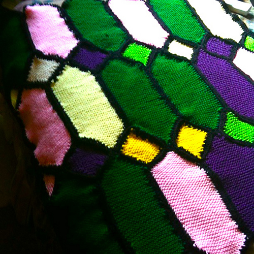 Stained Glass Afghan (Knit) photo 4