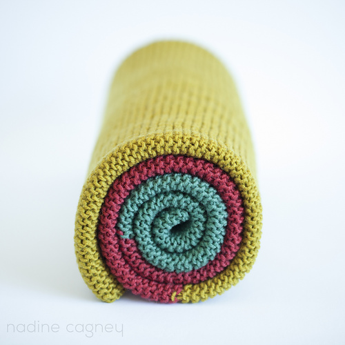 Ravelry Large Baby Blanket pattern by The Woven Co