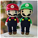 Mario & Luigi Plushie pattern 