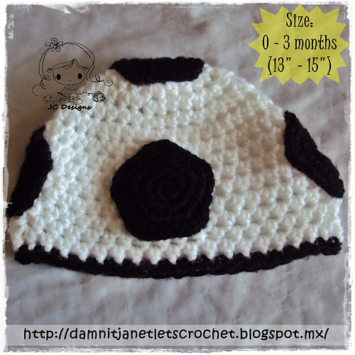 Baby Soccer Ball Beanie photo 1