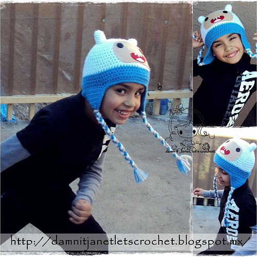 Finn the Human Earflap Beanie photo 1