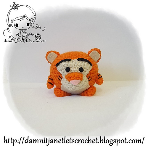 Round Plush Tigger photo 1