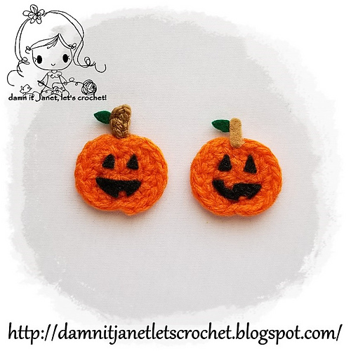 Jack-o-Lantern Pumpkin Applique photo 1