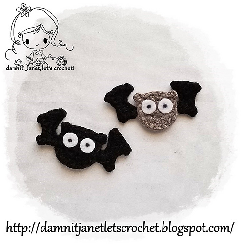 Vampire Bat Applique photo 1