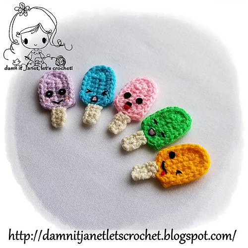 Ice Cream Popsicle Applique photo 2