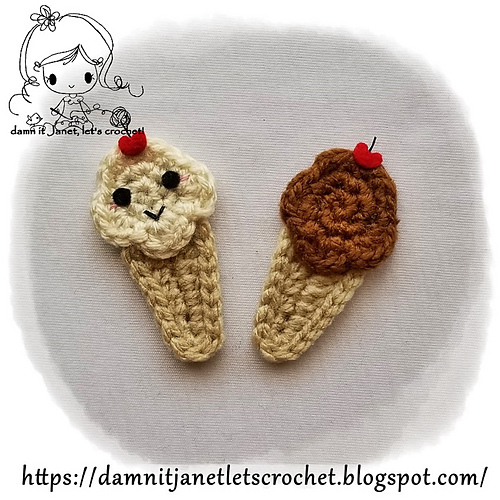 Ice Cream Cone Applique photo 1