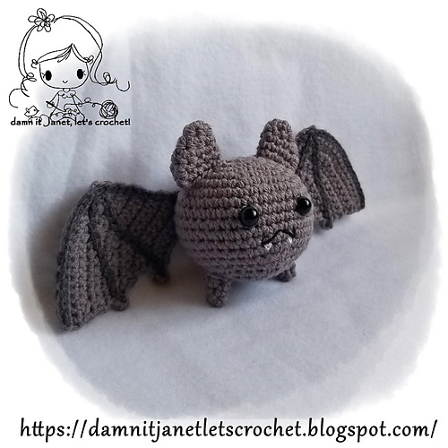 Round Plush Bat photo 3