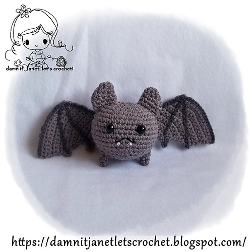 Round Plush Bat photo 2