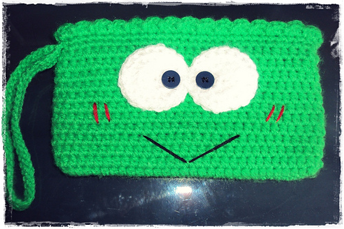 Keroppi Zippered Wristlet photo 1