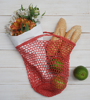Ravelry: Pocket Shopping Bag pattern by Roseanna Murray