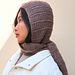 HEDGE Hooded Scarf pattern