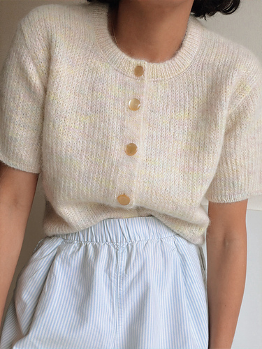 Roma Cardigan  Short sleeves