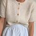 Roma Cardigan  Short sleeves pattern 