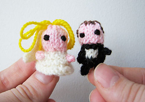 Tiny Bride and Tiny Groom