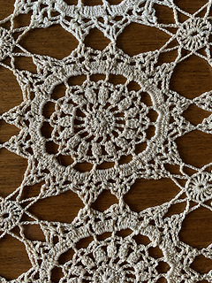 Close up of original intact motif