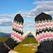 Nordic Drift of Snow mittens pattern 