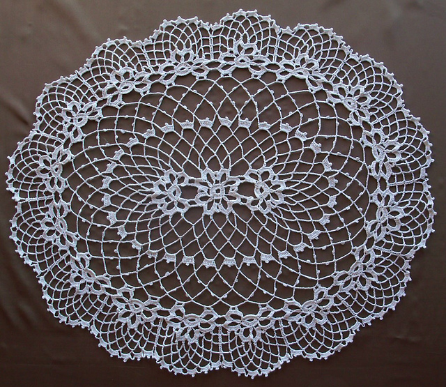Ravelry Irish Crochet Doily pattern by The Spool Cotton Company
