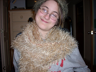 Deb's Gold Scarf