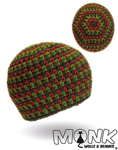 Moss stitch beanie No. 2 (Tweed Style) photo 2