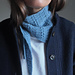 Mono_Swirly Waves Scarf pattern 