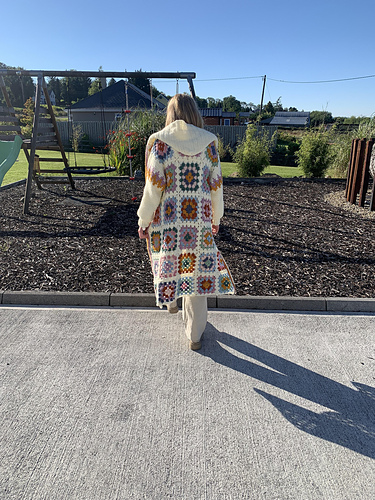 Lang Granny Square Cardigan - James Cummins