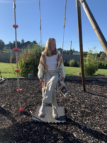 Lang Granny Square Cardigan - James Cummins