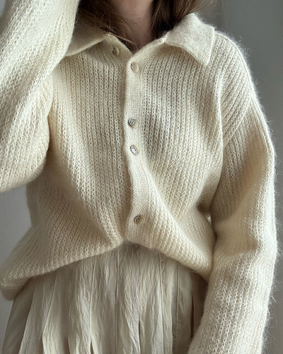 Ravelry: Chantal Collar Cardigan pattern by Moreca knit