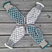 Rövarekulan mittens pattern