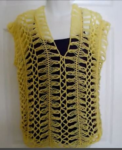 Hairpin Lace Summer Blouse photo 2