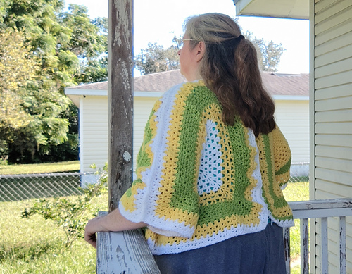 Kaleidoscope cardi