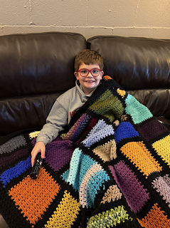 01.28.26-Brooke tells me how her son Luke is always wrapped up in this blanket. She finally sent me a pic.