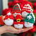 Plush gnome ornaments pattern