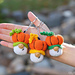 Pumpkin Gnomes Keychains pattern