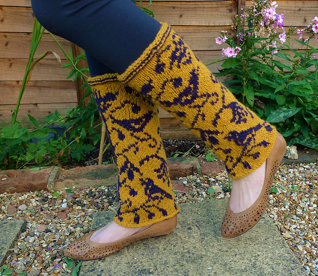 Ravelry MunroSisters3's Bird Leg Warmers
