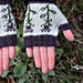 Thistle Handwarmers pattern 